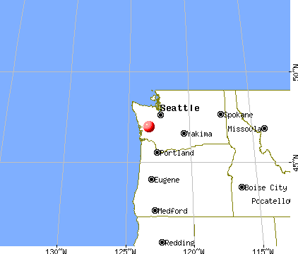 Malone-Porter, Washington map