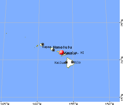 Kapalua, Hawaii map