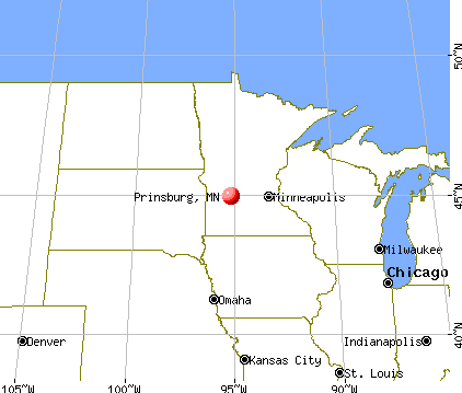 Prinsburg, Minnesota map