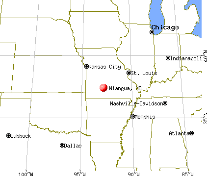 Niangua, Missouri map