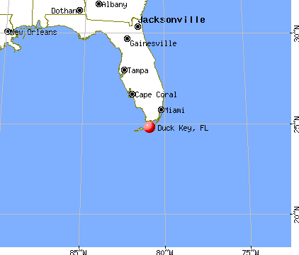 Duck Key, Florida map