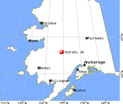McGrath, Alaska map