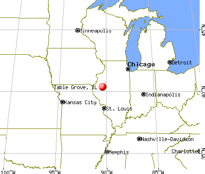 Table Grove, Illinois map