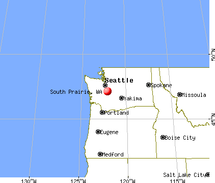 South Prairie, Washington map