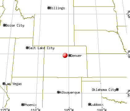 Downieville-Lawson-Dumont, Colorado map