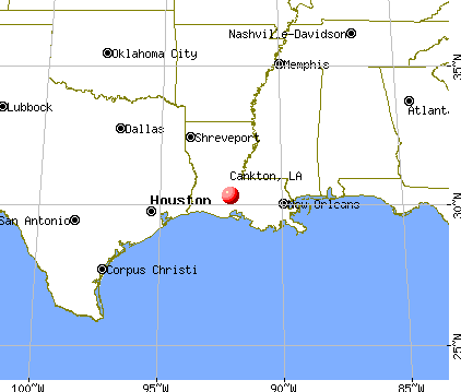 Cankton, Louisiana map