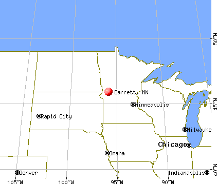 Barrett, Minnesota map