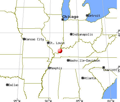 Cave-In-Rock, Illinois map