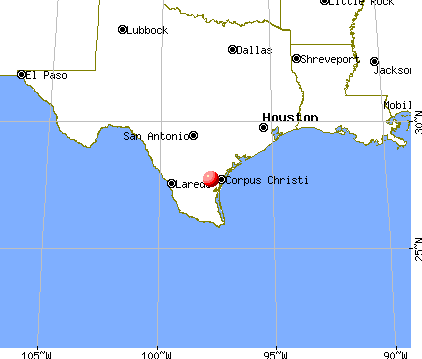 La Paloma-Lost Creek, Texas map