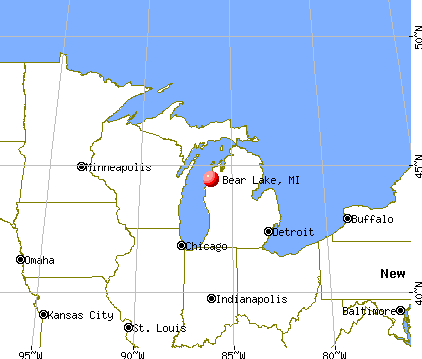 Bear Lake Michigan Mi 49614 Profile Population Maps Real