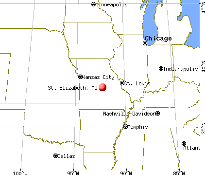 St. Elizabeth, Missouri map