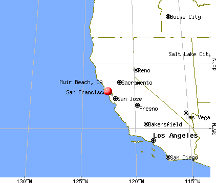 Muir Beach, California map