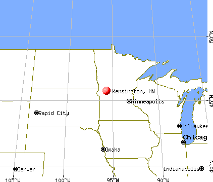 Kensington, Minnesota map