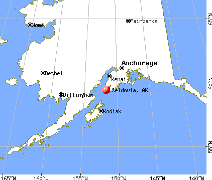 Seldovia, Alaska map