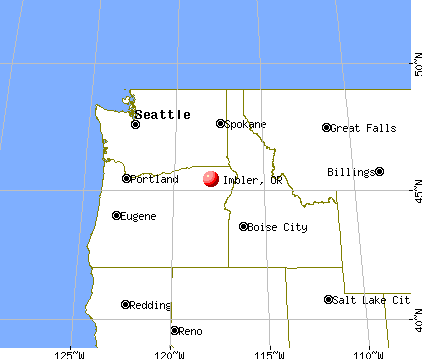 Imbler, Oregon map