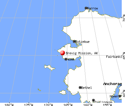 Brevig Mission, Alaska map