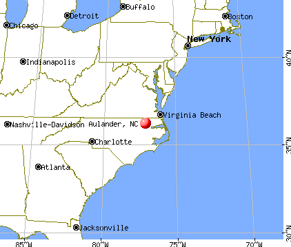 Aulander, North Carolina map