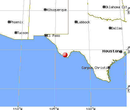 Study Butte-Terlingua, Texas map