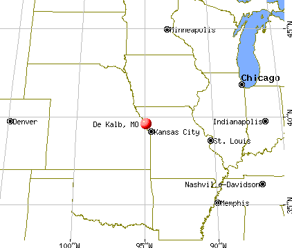 De Kalb, Missouri map