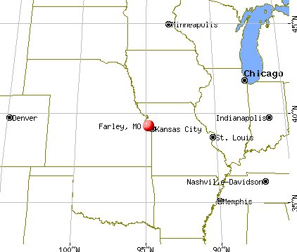 Farley, Missouri map