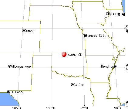 Nash, Oklahoma map