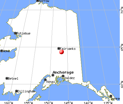 Harding-Birch Lakes, Alaska map