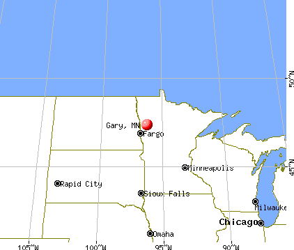 Gary, Minnesota map