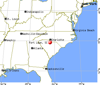 Fort Lawn, South Carolina map