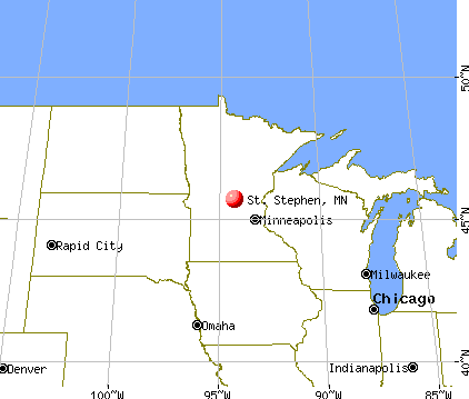 St. Stephen, Minnesota map