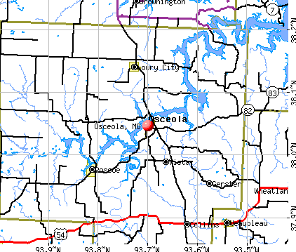 osceola mo directions