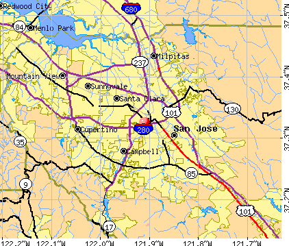 Sunol-Midtown, CA map