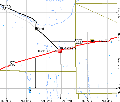 Bucklin, KS map