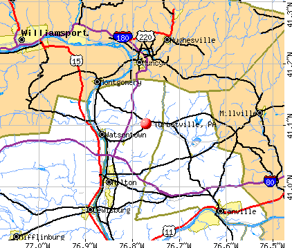 Turbotville, PA map