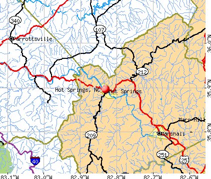 Hot Springs, NC map. General Map; Google Map; MSN Map