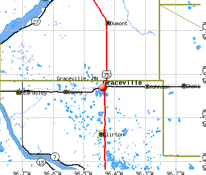 Graceville, MN map