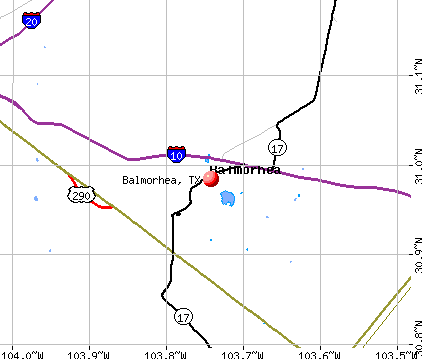 Balmorhea, TX map