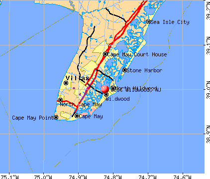 West Wildwood, New Jersey (nj 08260) Profile: Population, Maps, Real 