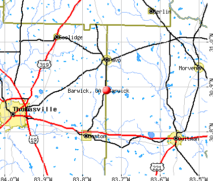 Barwick, GA map