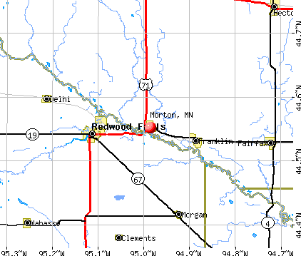 Morton, MN map