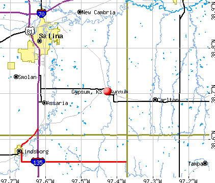 Gypsum, Kansas (KS 67448) profile: population, maps, real estate, averages, homes, statistics, relocation, travel, jobs, hospitals, schools, crime, moving, houses, news, sex offenders