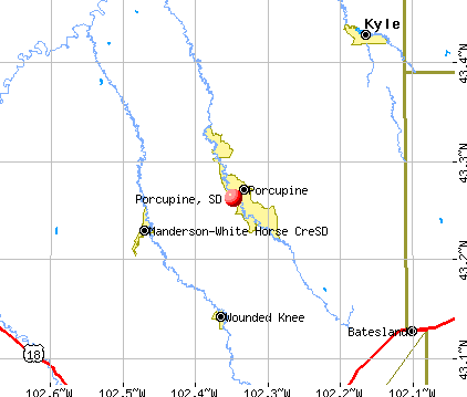 Porcupine, SD map