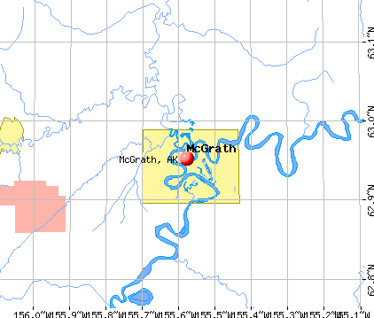 McGrath, AK map