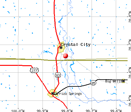 Chula Vista-River Spur, TX map