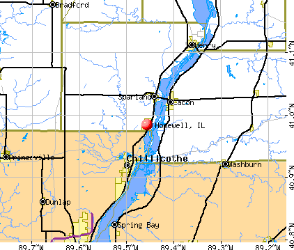 Hopewell, IL map