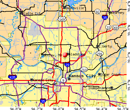 Oakview, MO map
