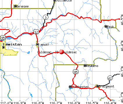 Culdesac, ID map