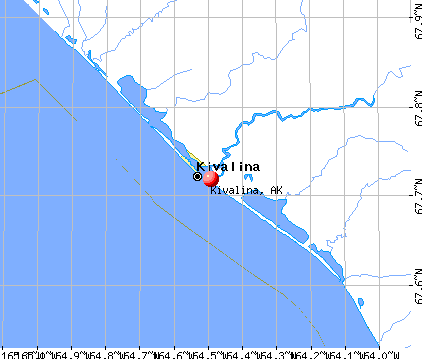 Kivalina, AK map