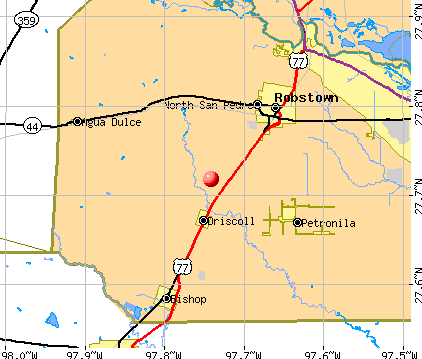 La Paloma-Lost Creek, TX map