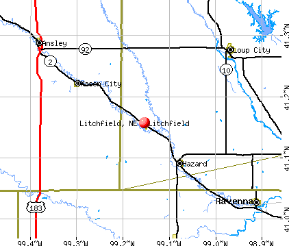 Litchfield, NE map