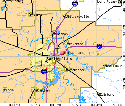 Clear Lake, IL map